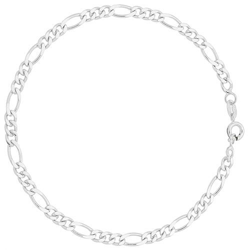 Pulseira Masculina Folheada A Prata